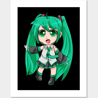 Hatsune Miku Chibi Posters and Art